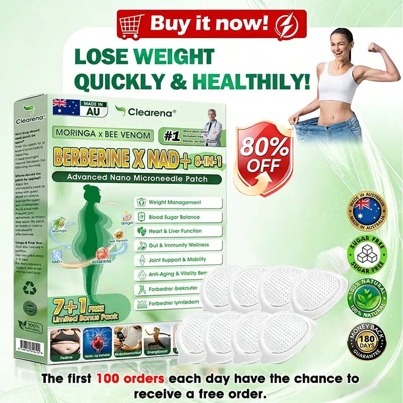 𝐎𝐟𝐟𝐢𝐜𝐢𝐚𝐥 🇦🇺AU 𝐒𝐭𝐨𝐫𝐞 | ✨🧑‍⚕️𝐂𝐥𝐞𝐚𝐫𝐞𝐧𝐚® 𝐌𝐨𝐫𝐢𝐧𝐠𝐚 · 𝐁𝐞𝐞 𝐯𝐞𝐧𝐨𝐦 · 𝐁𝐞𝐫𝐛𝐞𝐫𝐢𝐧𝐞 × 𝐍𝐀𝐃+ 𝟖-𝐢𝐧-𝟏 𝐀𝐝𝐯𝐚𝐧𝐜𝐞𝐝 𝐍𝐚𝐧𝐨 𝐌𝐢𝐜𝐫𝐨𝐧𝐞𝐞𝐝𝐥𝐞 𝐏𝐚𝐭𝐜𝐡 — 𝐎𝐧𝐜𝐞 𝐃𝐚𝐢𝐥𝐲, 𝐕𝐢𝐬𝐢𝐛𝐥𝐞 𝐑𝐞𝐬𝐮𝐥𝐭𝐬 𝐢𝐧 𝟕 𝐃𝐚𝐲𝐬 (obesity, ｌｏｏｓｅｓｋｉｎ,diabetes, sleep apnea, joint issues, and more For)