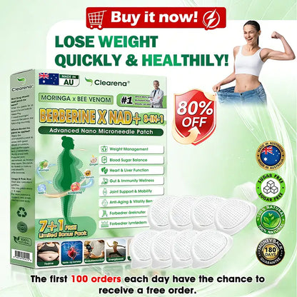 𝐎𝐟𝐟𝐢𝐜𝐢𝐚𝐥 🇦🇺AU 𝐒𝐭𝐨𝐫𝐞 | ✨🧑‍⚕️𝐂𝐥𝐞𝐚𝐫𝐞𝐧𝐚® 𝐌𝐨𝐫𝐢𝐧𝐠𝐚 · 𝐁𝐞𝐞 𝐯𝐞𝐧𝐨𝐦 · 𝐁𝐞𝐫𝐛𝐞𝐫𝐢𝐧𝐞 × 𝐍𝐀𝐃+ 𝟖-𝐢𝐧-𝟏 𝐀𝐝𝐯𝐚𝐧𝐜𝐞𝐝 𝐍𝐚𝐧𝐨 𝐌𝐢𝐜𝐫𝐨𝐧𝐞𝐞𝐝𝐥𝐞 𝐏𝐚𝐭𝐜𝐡 — 𝐎𝐧𝐜𝐞 𝐃𝐚𝐢𝐥𝐲, 𝐕𝐢𝐬𝐢𝐛𝐥𝐞 𝐑𝐞𝐬𝐮𝐥𝐭𝐬 𝐢𝐧 𝟕 𝐃𝐚𝐲𝐬 (obesity, ｌｏｏｓｅｓｋｉｎ,diabetes, sleep apnea, joint issues, and more For)